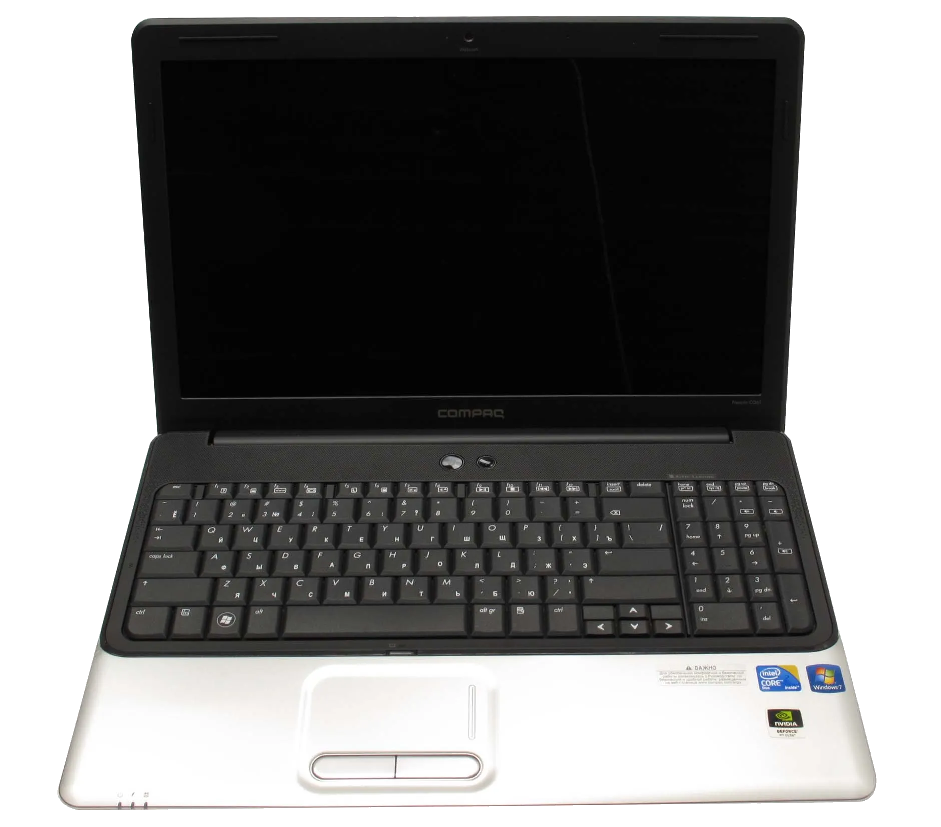 Замена видеочипа HP Compaq Presario CQ61