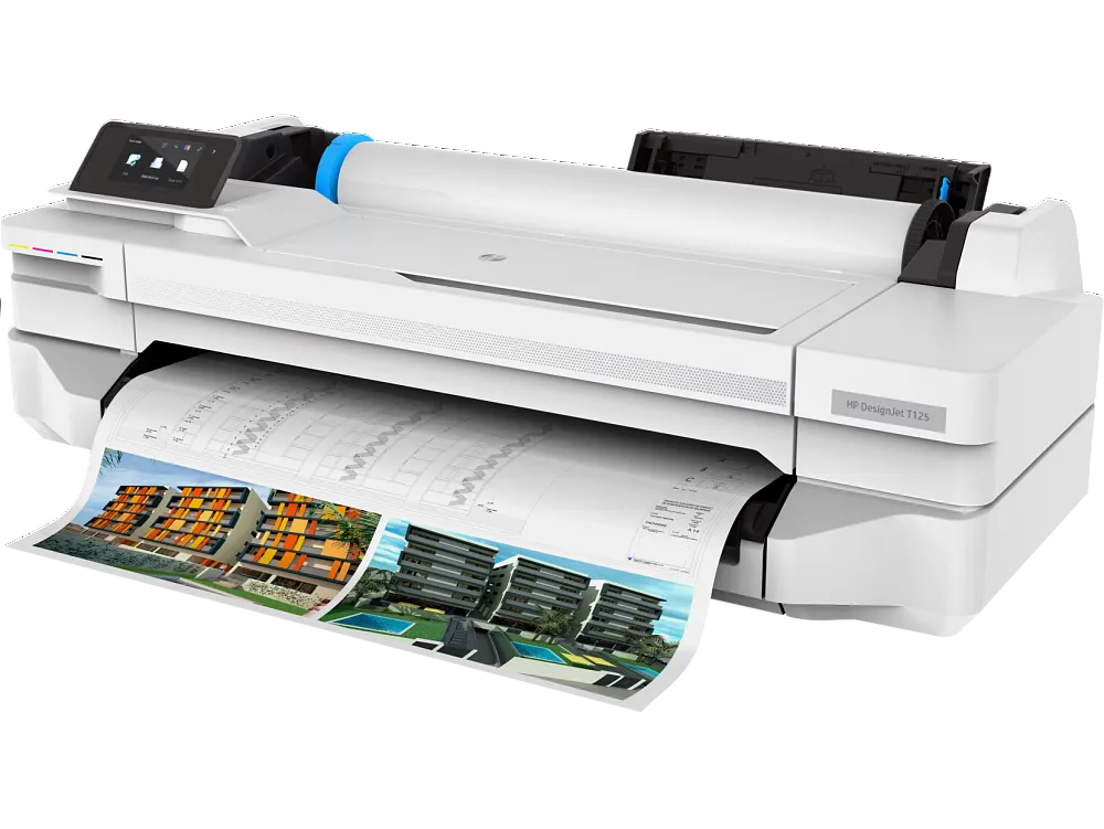 Замена трубок HP DesignJet T125