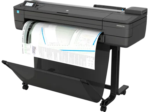 Замена трубок HP DesignJet T730