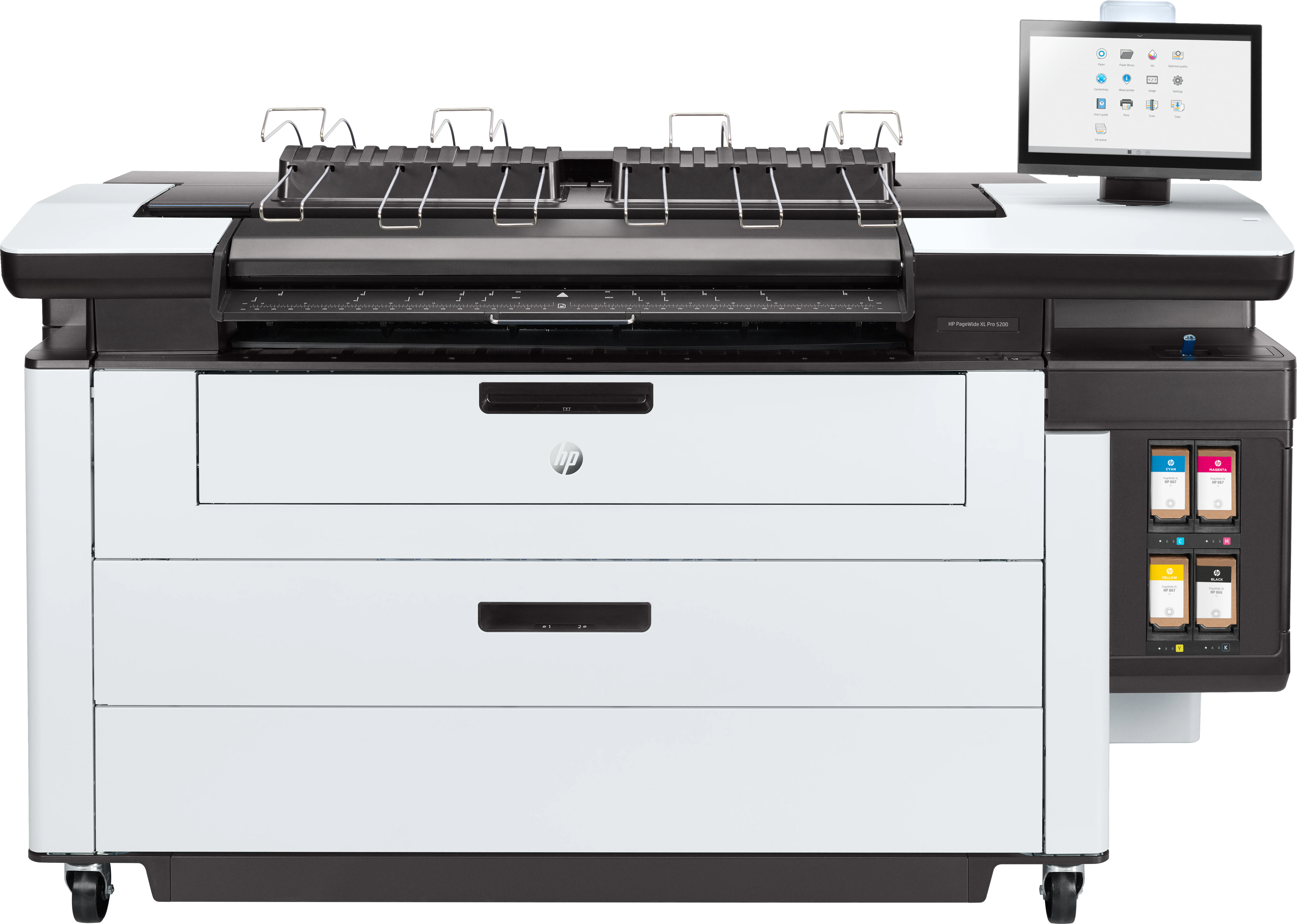 Замена трубок HP PageWide XL 5200
