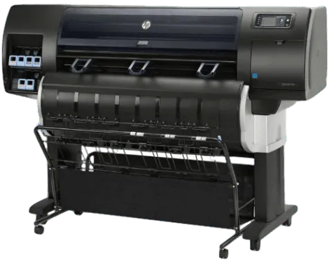 Замена трубок HP Designjet T7200 Production