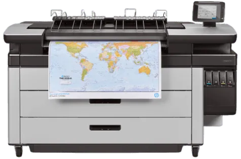 Замена трубок HP PageWide XL 4500