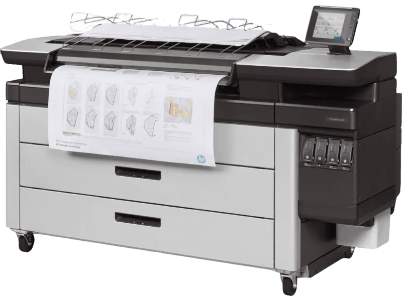 Замена трубок HP PageWide XL 4600